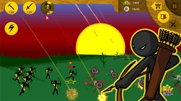 火柴人战争遗产破解版无限钻石魔改版